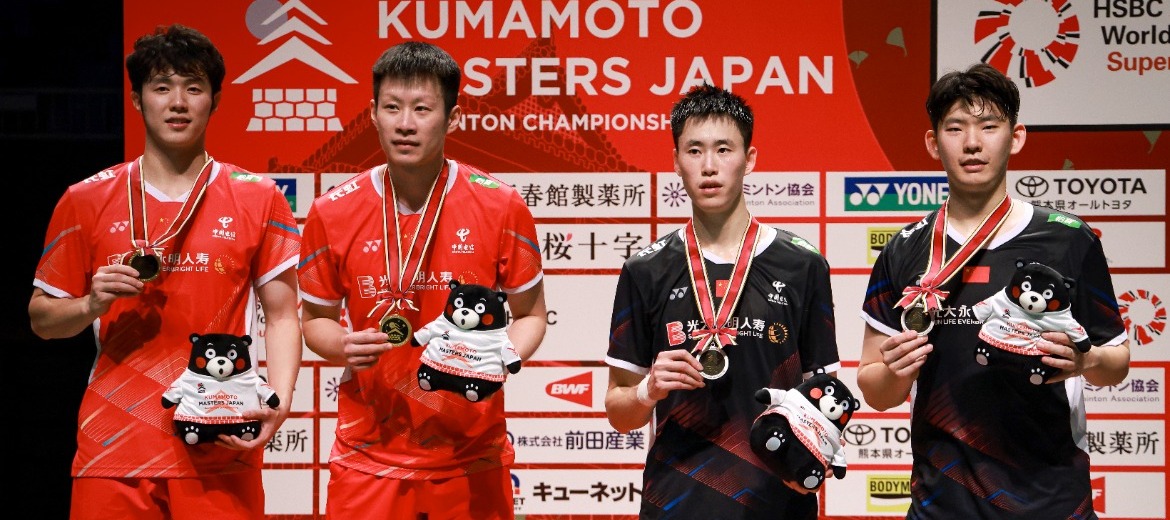 “จีน”คว้า 3 แชมป์ Japan Masters 