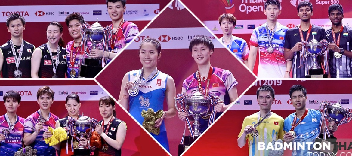 ที่สุดของ”แชมป์” Thailand Open 
