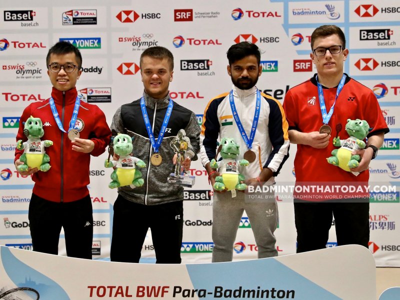 TOTAL BWF Para-Badminton World Championships 2019 รูปภาพกีฬาแบดมินตัน