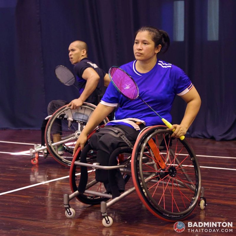 Thai Para-Badminton รูปภาพกีฬาแบดมินตัน