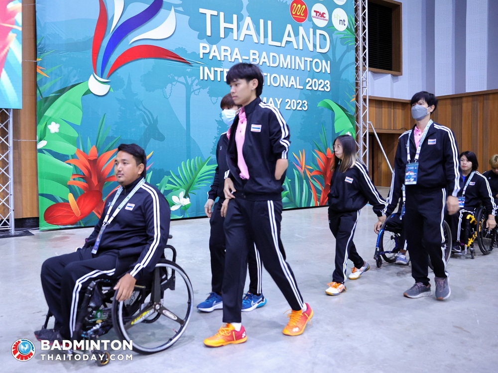 พิธีเปิด Thailand Para Badminton International 2023 รูปภาพกีฬาแบดมินตัน