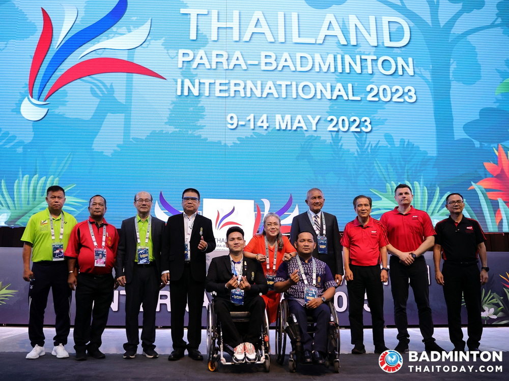 พิธีเปิด Thailand Para Badminton International 2023 รูปภาพกีฬาแบดมินตัน