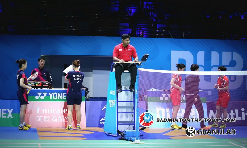 Kyung Eun Jung - Seung Chan Shin @ Dubai World Superseries Final 2016 รูปภาพกีฬาแบดมินตัน