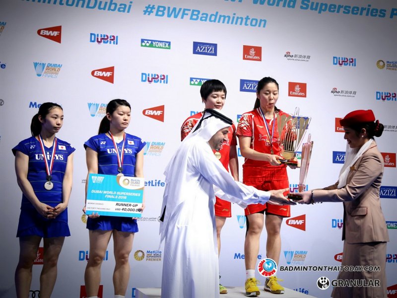 Misaki Matsutomo - Ayaka Takahashi @ Dubai World Superseries Final 2016 รูปภาพกีฬาแบดมินตัน