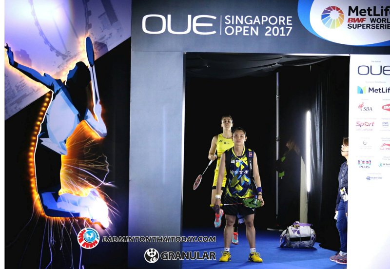 OUE Singapore Open 2017 (part 1) รูปภาพกีฬาแบดมินตัน