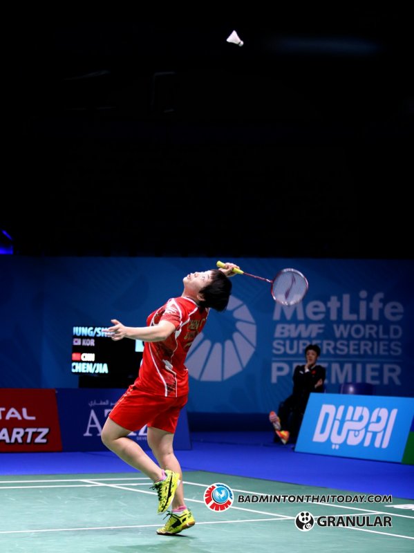 Qingchen Chen - Yifan Jia @ Dubai World Superseries Final 2016 รูปภาพกีฬาแบดมินตัน