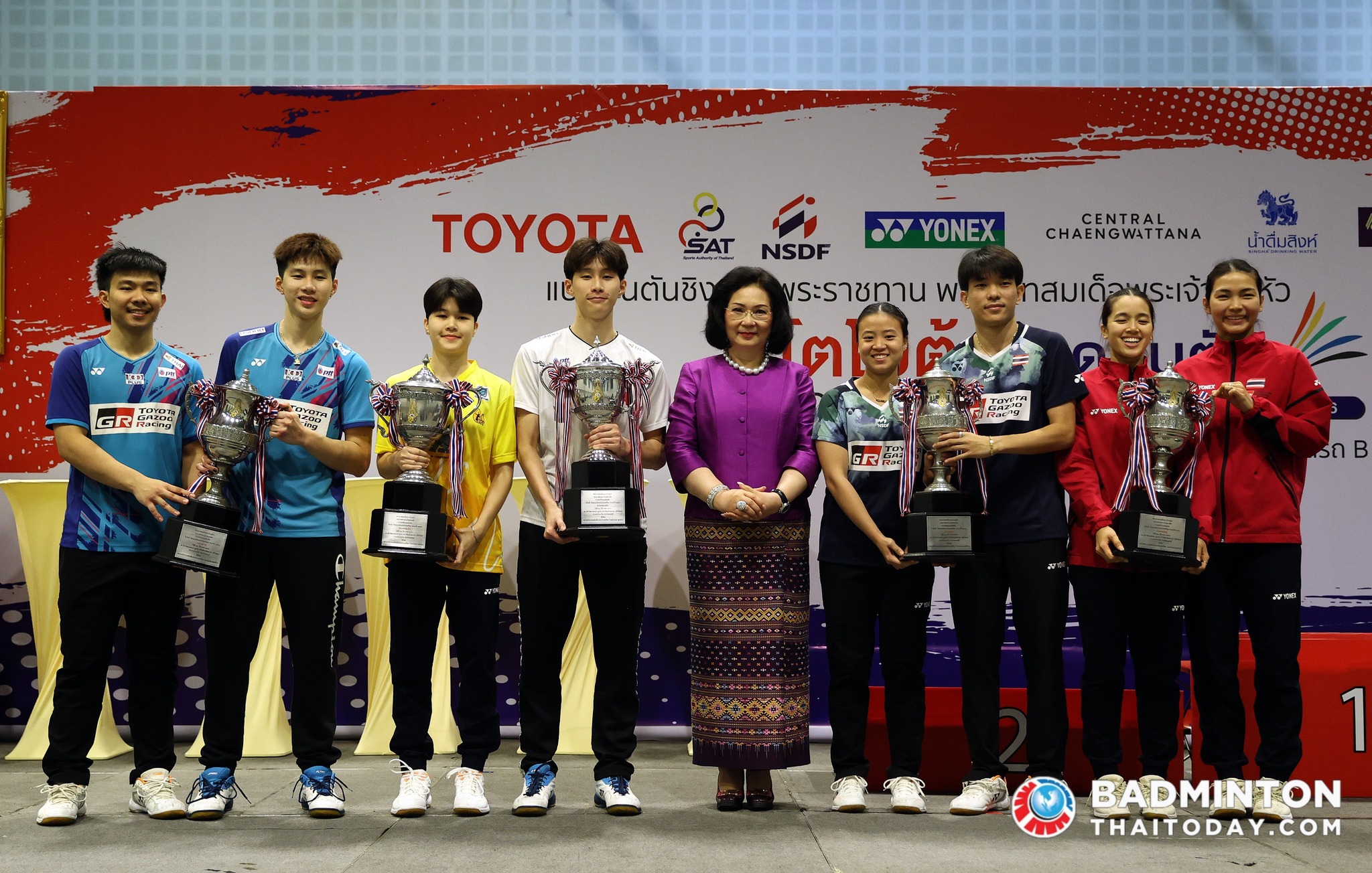 โตโยต้าชิงชนะเลิศแห่งประเทศไทย ประจำปี 2566 รูปภาพกีฬาแบดมินตัน