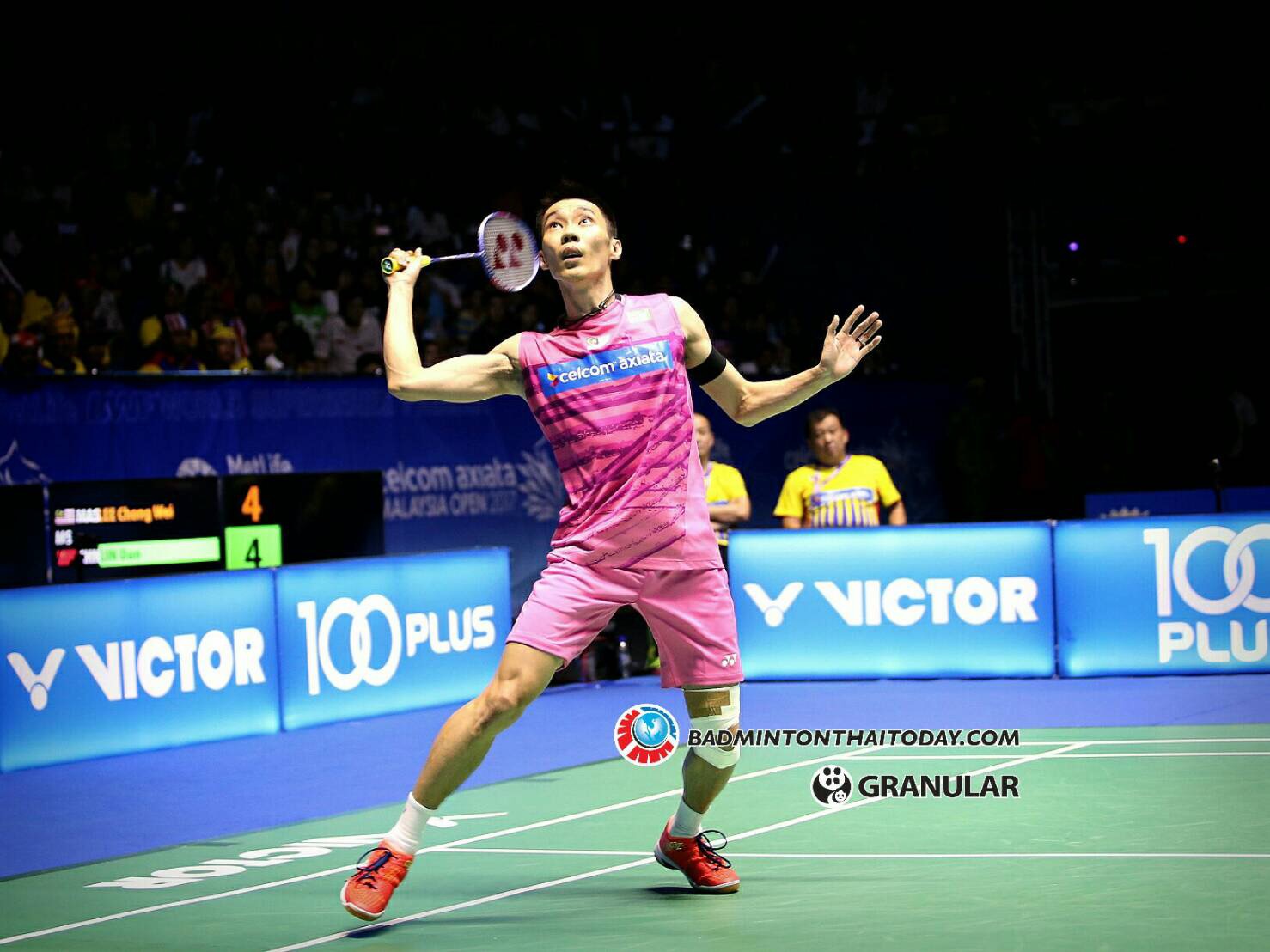 LIN Dan ตามมาชำระบัญชีหลังจากเคยพ่าย LEE Chong Wei ที่สนามแห่งนี้ในปี 2006