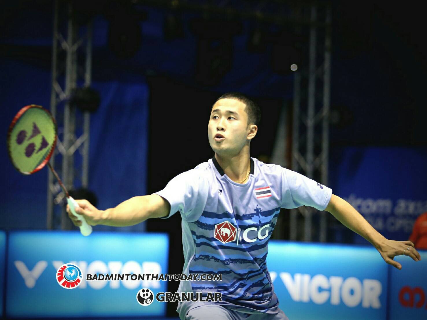 บาส-สกาย พ่ายความเก๋า ตกรอบแรกในศึก OUE Singapore Open