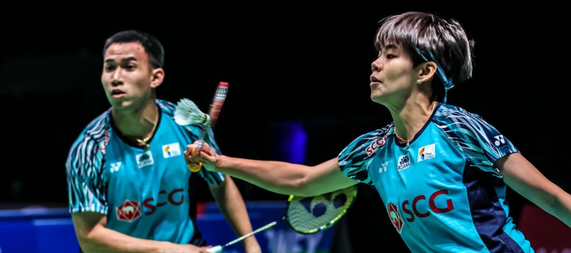All England รอบรองวันนี้ เชียร์”บาส-ปอป้อ”เจอ Yuta WATANABE / Arisa HIGASHINO
