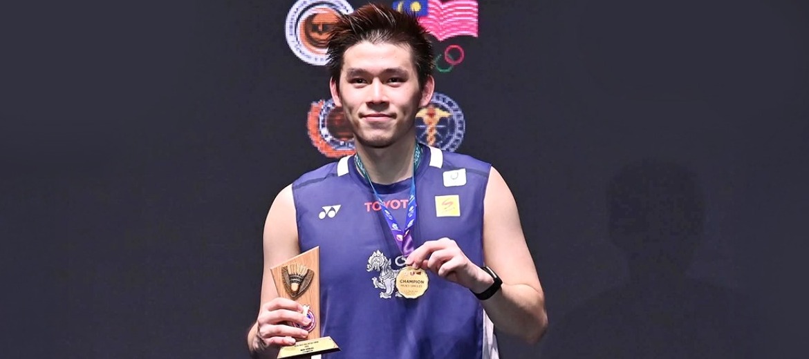 “วิว” คว้าแชมป์ชายเดี่ยว Malaysia Open 2026