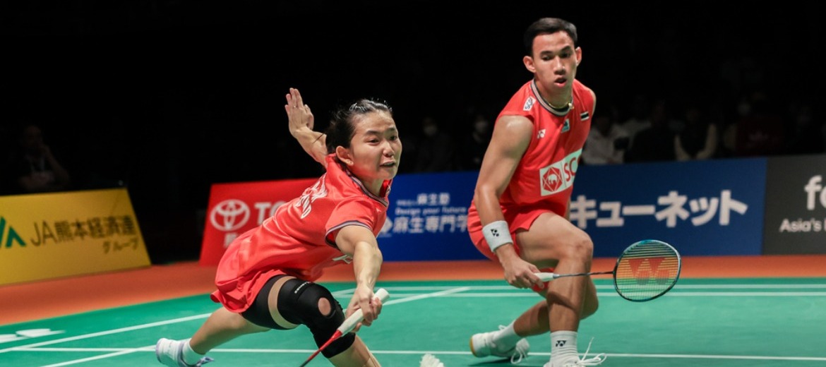 เชียร์”บาส-เฟม”ชิงแชมป์ Japan Masters 2024 วันนี้