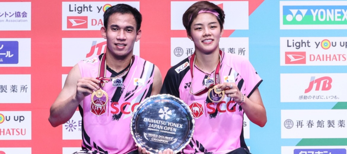 ”บาส-ปอป้อ”คว้าแชมป์ Japan Open 2022 