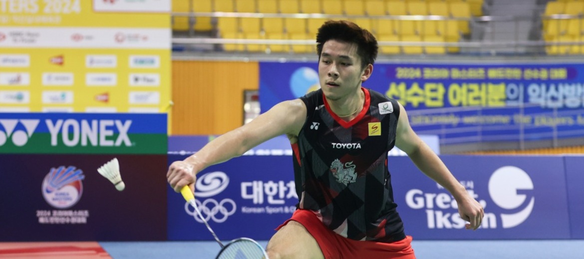 Korea Masters 2024 เชียร์””วิว”กุลวุฒิ วิทิตศานต์ ชิงแชมป์ชายเดี่ยววันนี้