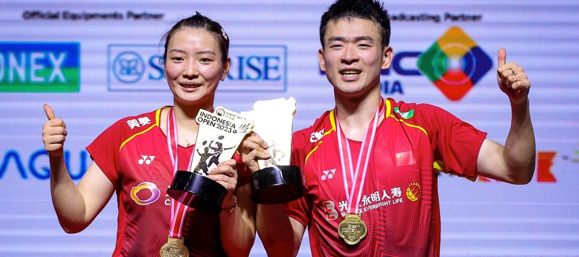 "จีน"เหมา 2 แชมป์ Indonesia Open 2023