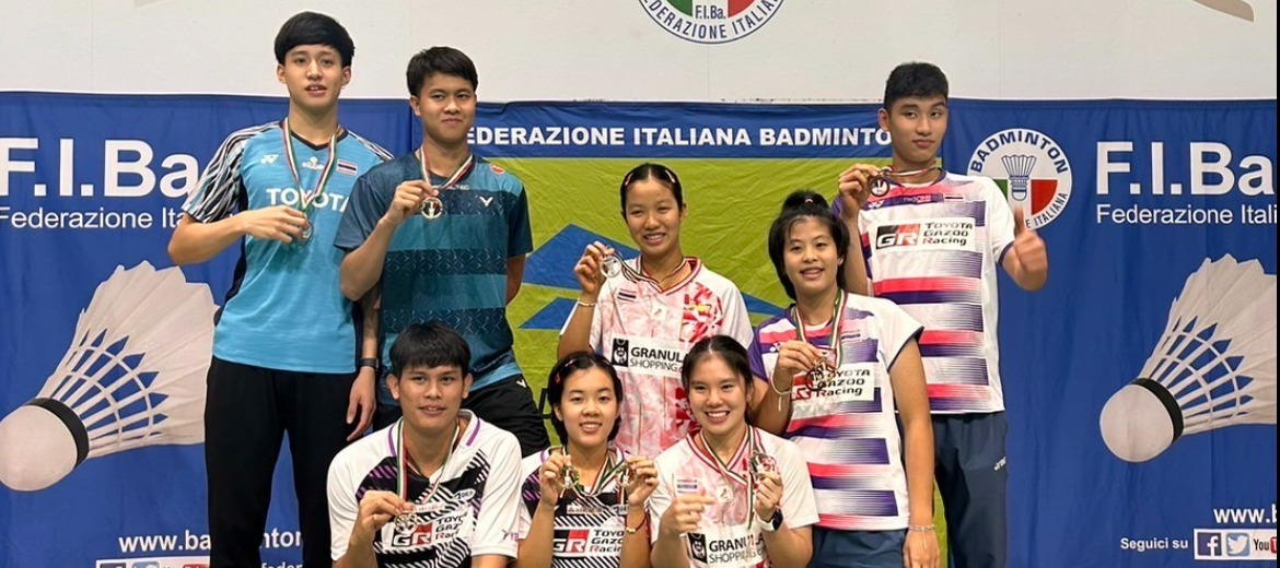 Italian Junior 2023 เด็กไทยคว้า 3 แชมป์ 3 รอง