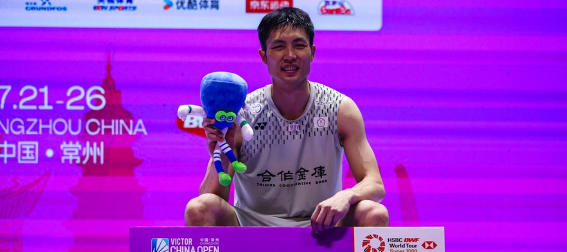 China Open 2026 ปิดฉาก "CHOU Tien Chen” สร้างประวัติศาสตร์ใหม่