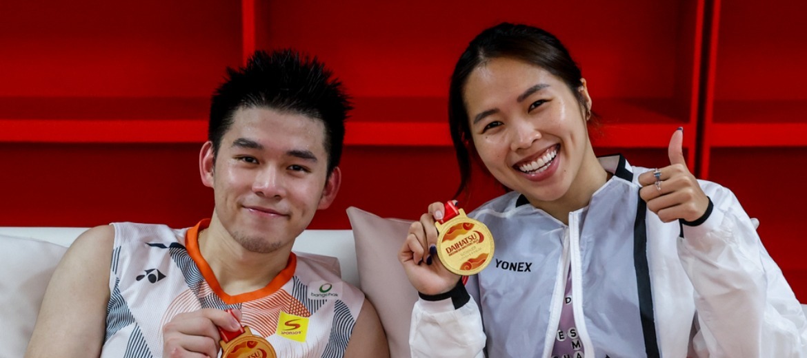 ”เมย์” กับ”วิว”คว้าแชมป์หญิงเดี่ยว-ชายเดี่ยว Indonesia Masters 2025 
