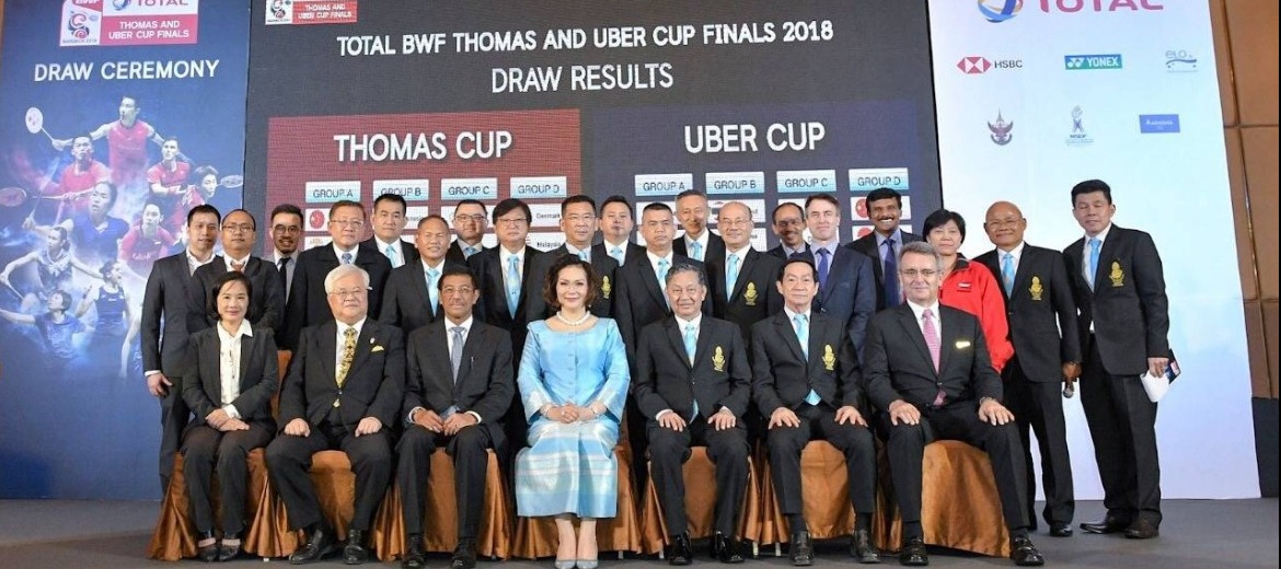 Thomas & Uber Cup…ทีมชายไทยเจองานหนัก ทีมหญิงสบาย