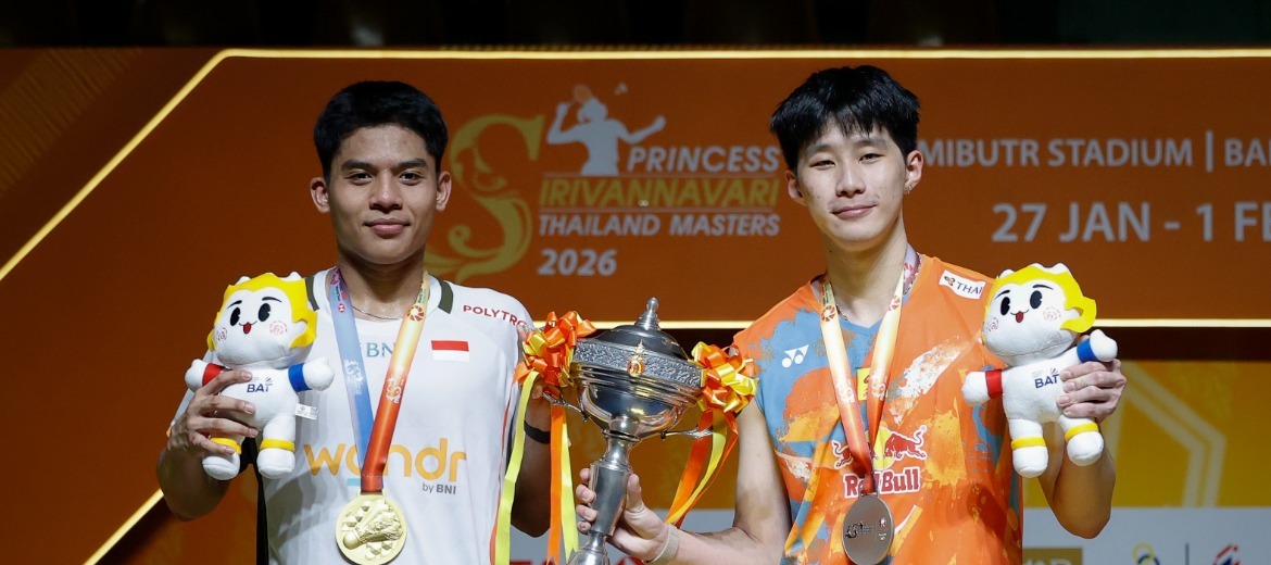 Thailand Masters 2026 “อิคคิว” ได้รองแชมป์ชายเดี่ยว 