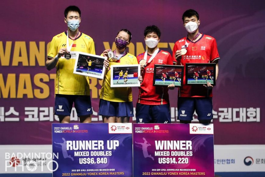 เกาหลีคว้า3แชมป์ศึก Korea Master Badminton Thai Today